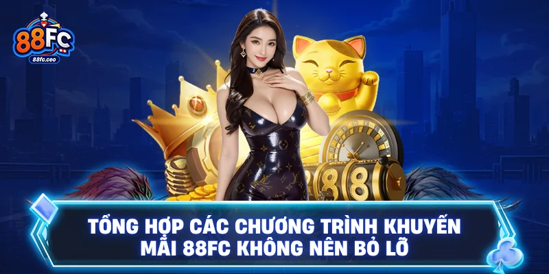 Tổng hợp các chương trình khuyến mãi 88FC không nên bỏ lỡ
